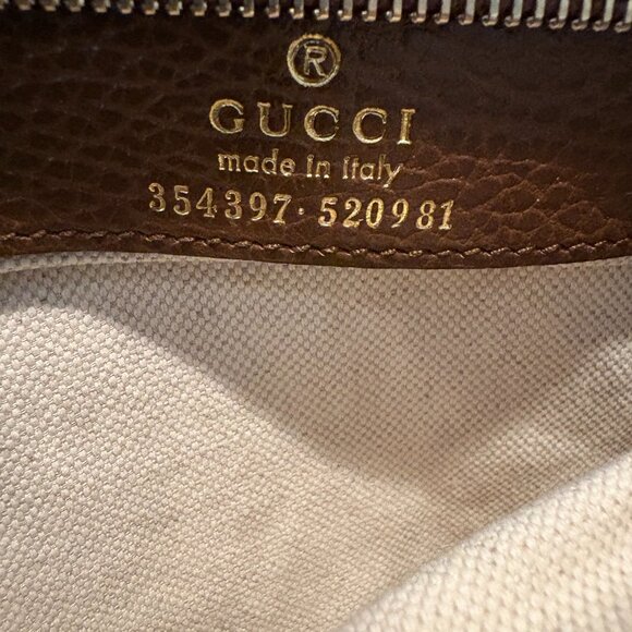 Gucci Swing Leather Tote - Picture 3 of 12